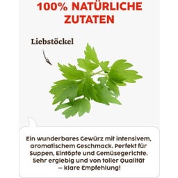 Liebstöckel gerebelt - 12 g